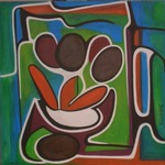 Nature morte 
aux noix de coco n2 
